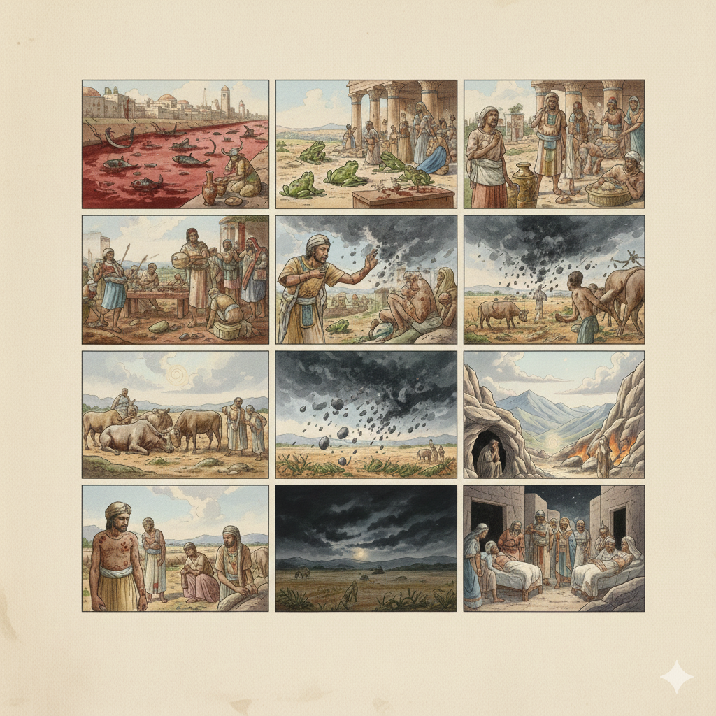 Les deu plagues d'Egipte